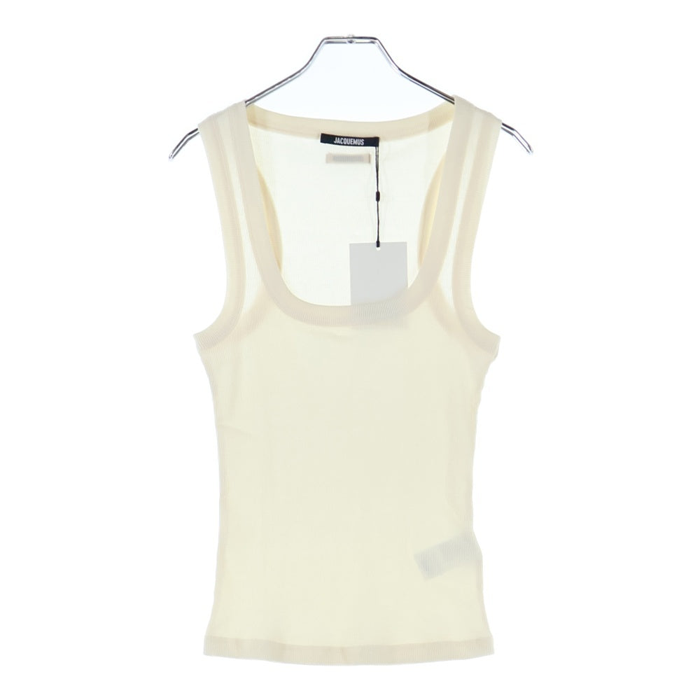 JACQUEMUS(ジャックムス) WHITE COTTON コットンタンクトップ レディース ホワイト 241JS158-2032100