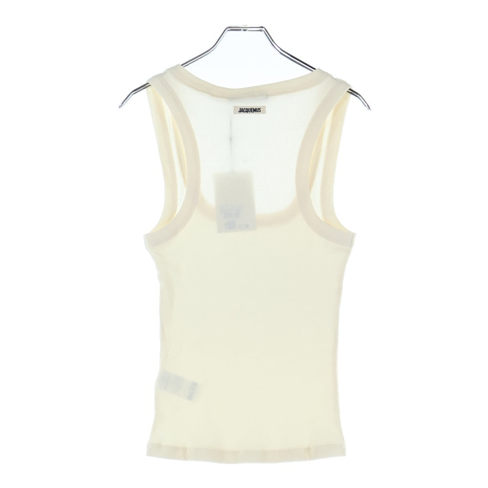 JACQUEMUS(ジャックムス) WHITE COTTON コットンタンクトップ レディース ホワイト 241JS158-2032100