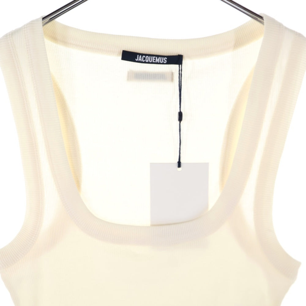 JACQUEMUS(ジャックムス) WHITE COTTON コットンタンクトップ レディース ホワイト 241JS158-2032100