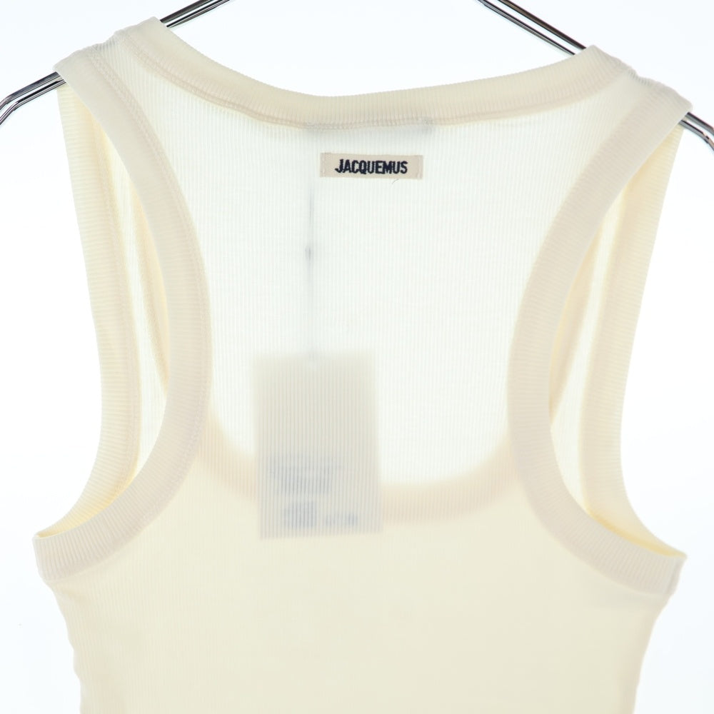 JACQUEMUS(ジャックムス) WHITE COTTON コットンタンクトップ レディース ホワイト 241JS158-2032100