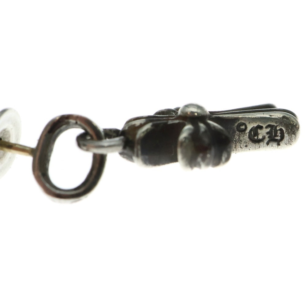 CHROME HEARTS(クロムハーツ) BBY F PPRCHN ベイビーファットクロス ドロップピアス シルバー BCA090