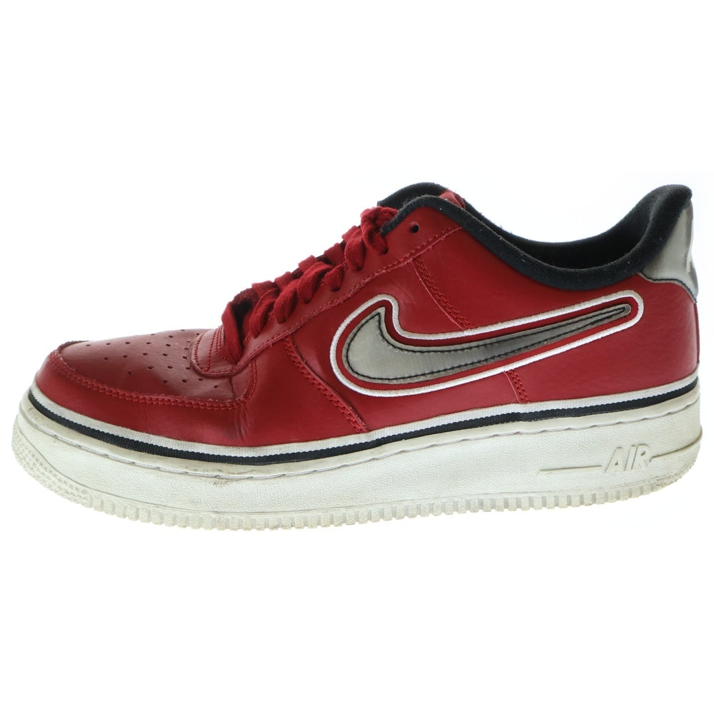 NIKE(ナイキ) ×NBA Air Force 1 Low Sport Varsity Red エアフォース1 スポーツ バーシティレッド ローカットスニーカー US9.5/27.5cm AJ7748-600