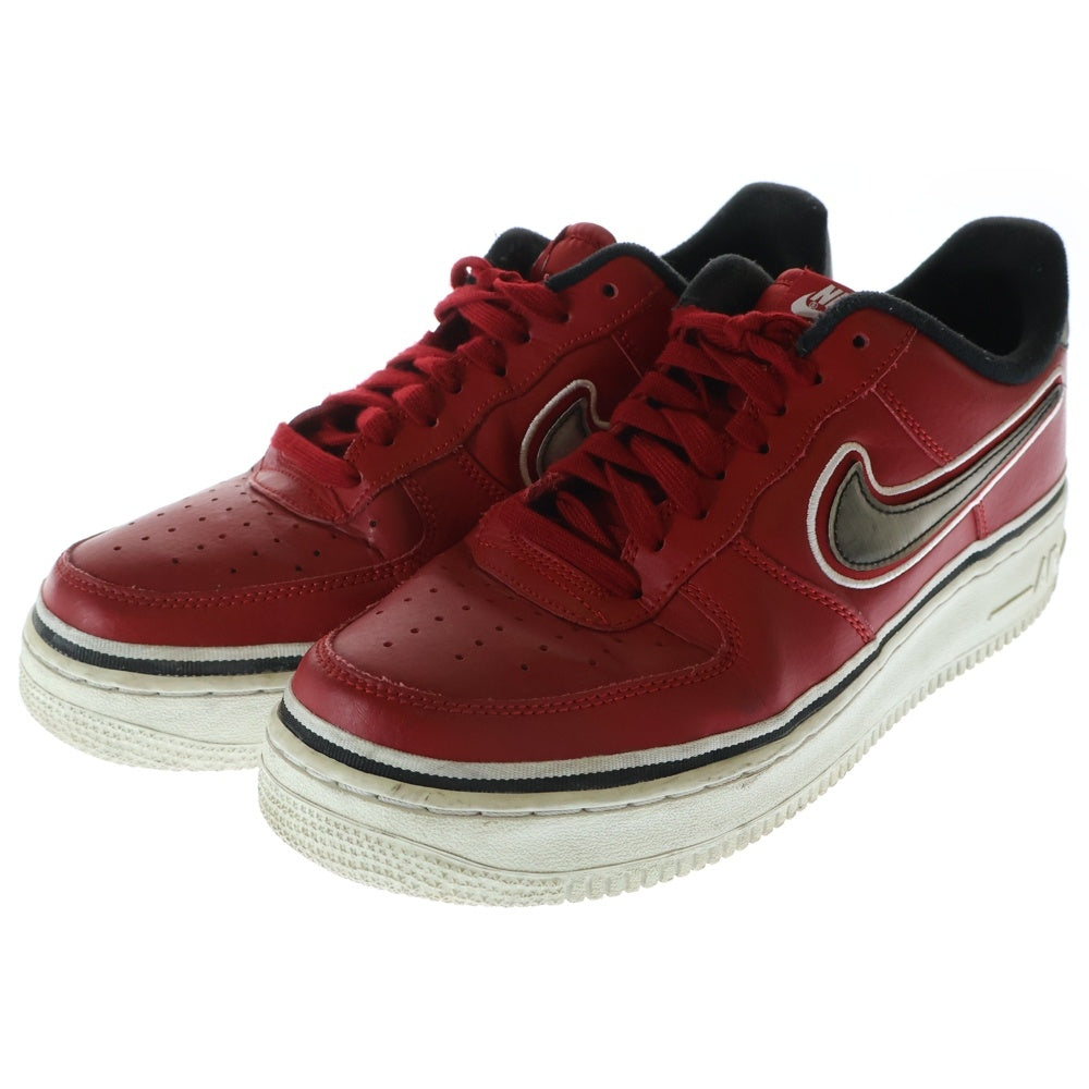 NIKE(ナイキ) ×NBA Air Force 1 Low Sport Varsity Red エアフォース1 スポーツ バーシティレッド ローカットスニーカー US9.5/27.5cm AJ7748-600