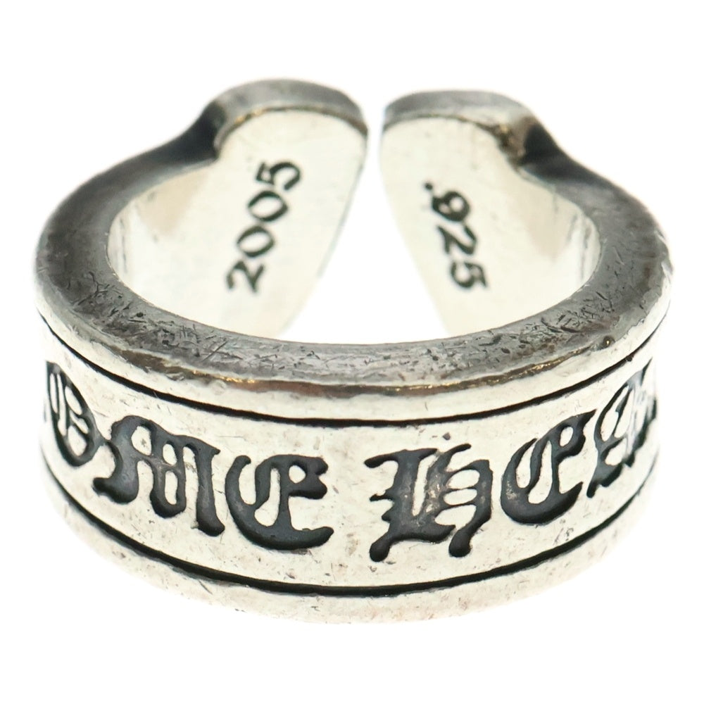 CHROME HEARTS(クロムハーツ) LG SCROLL LABEL ラージスクロールラベル リング シルバーBCA383