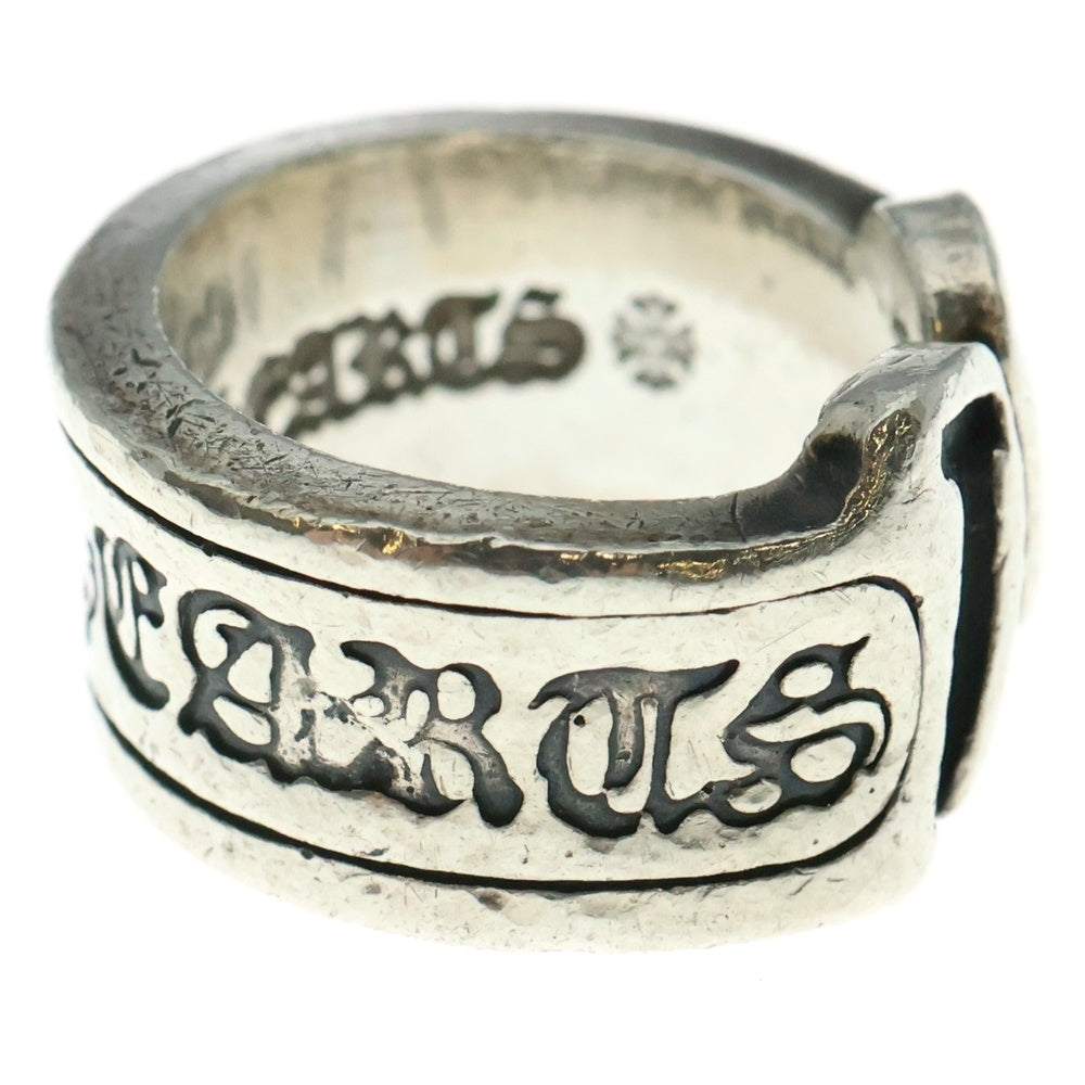 CHROME HEARTS(クロムハーツ) LG SCROLL LABEL ラージスクロールラベル リング シルバーBCA383