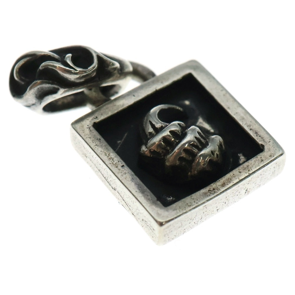 CHROME HEARTS(クロムハーツ) OLD FRAMED CROW フレームドクロウ チャーム ペンダントトップ シルバー BCA272
