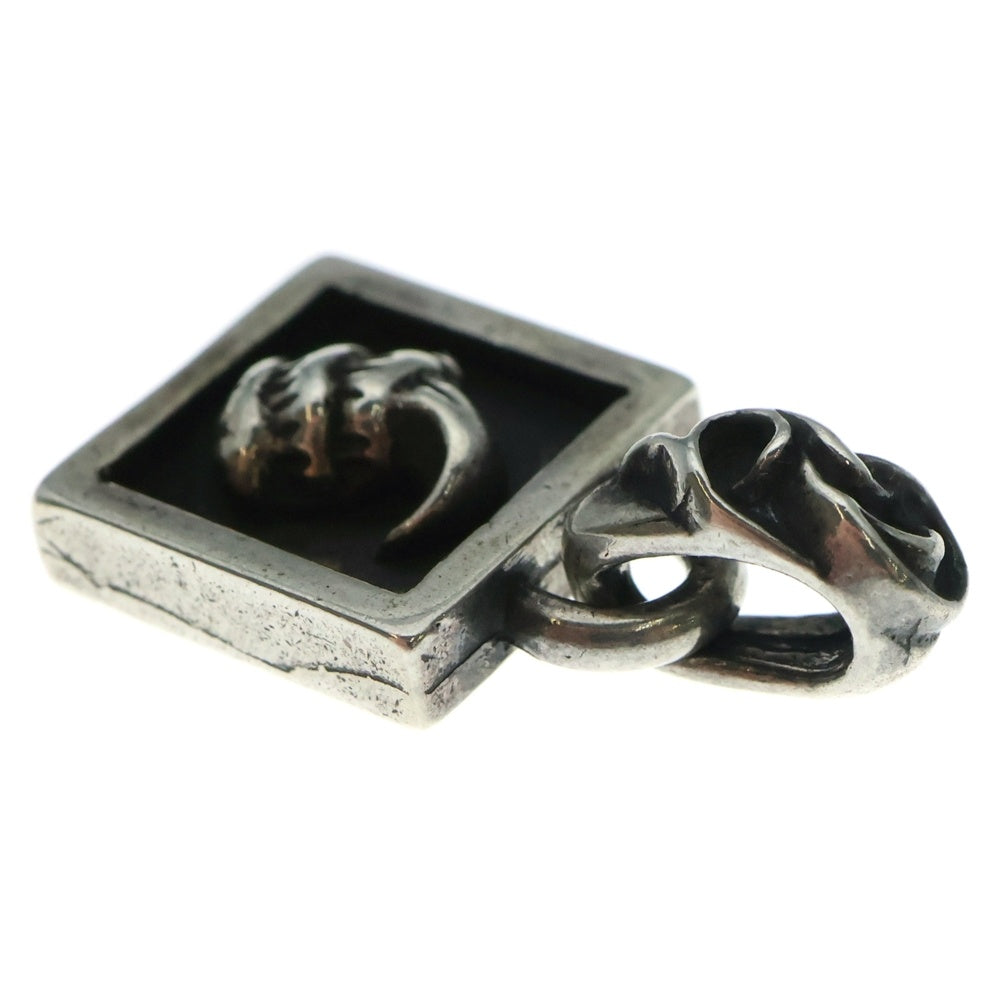 CHROME HEARTS(クロムハーツ) OLD FRAMED CROW フレームドクロウ チャーム ペンダントトップ シルバー BCA272
