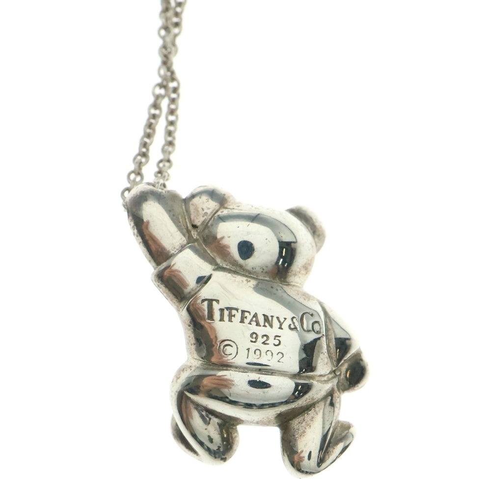 TIFFANY & Co.(ティファニー) テディベア チェーンネックレス シルバー