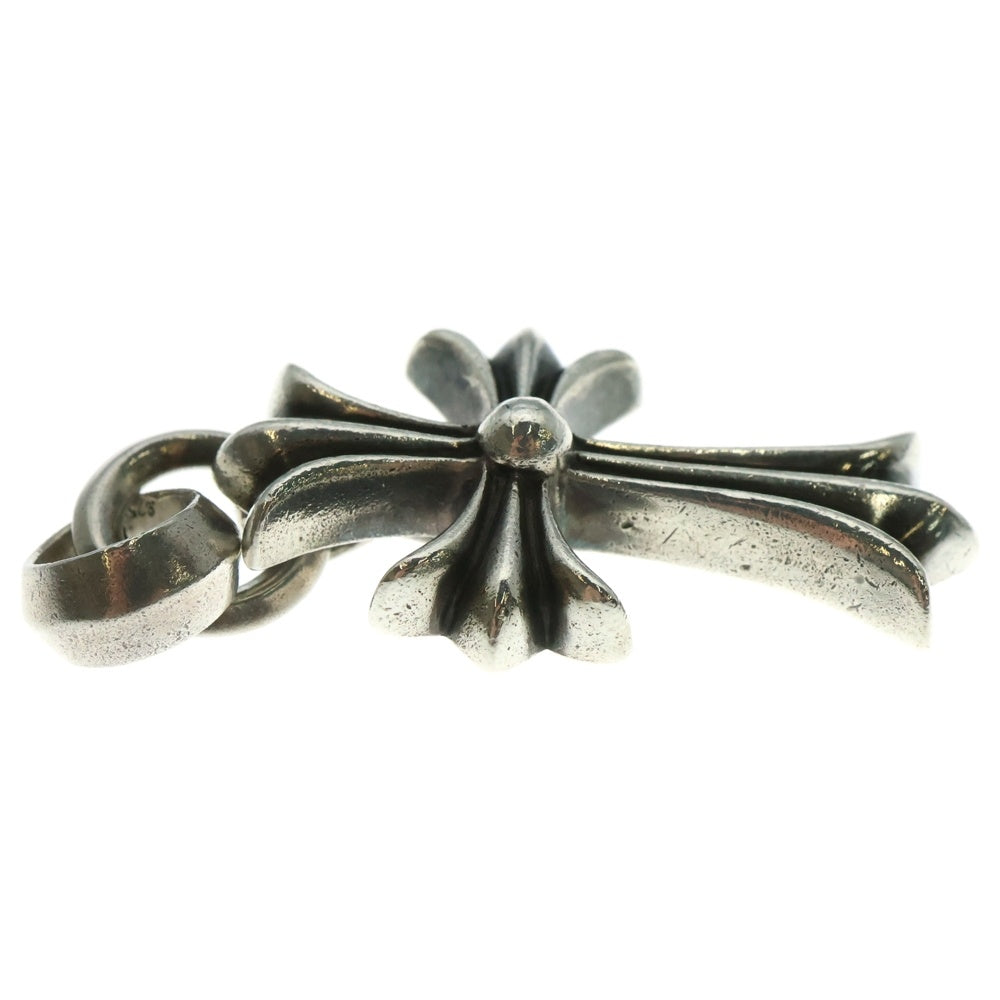 CHROME HEARTS(クロムハーツ) CH CRS SML W/BALE Wベイル スモールCHクロス ペンダントトップ シルバー BCA218