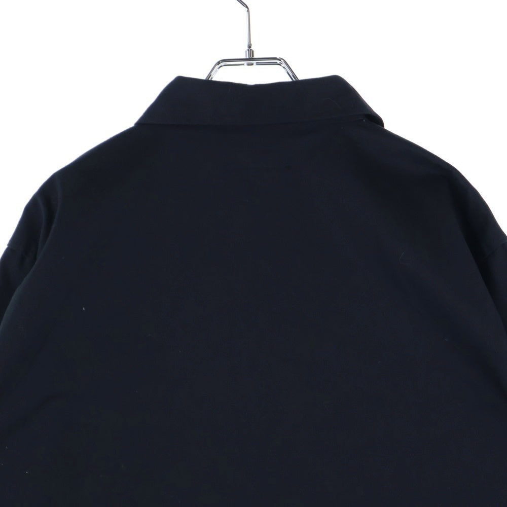 STUSSY(ステューシー) ZIP UP WORK SHIRT ジップ アップ ワーク シャツ ブラック 1110183