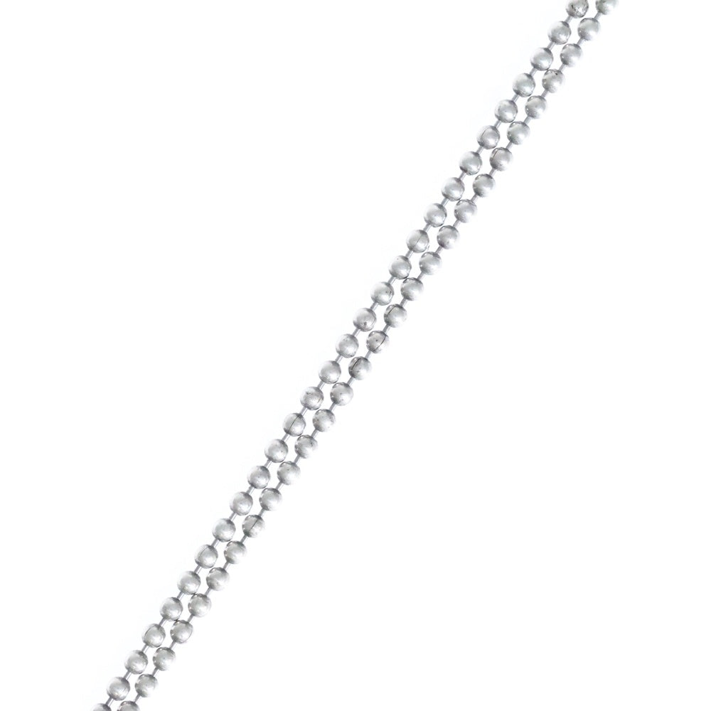 STANLEY GUESS(スタンリーゲス) スカルモチーフ チェーンネックレス シルバー