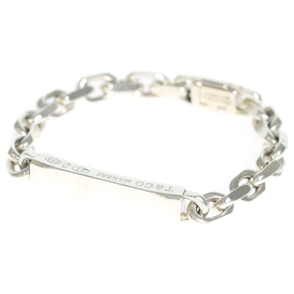 Tiffany & Co. シルバーチェーンブレスレット TIFFANY & Co.(ティファニー) MAKERS メイカーズ ID チェーン