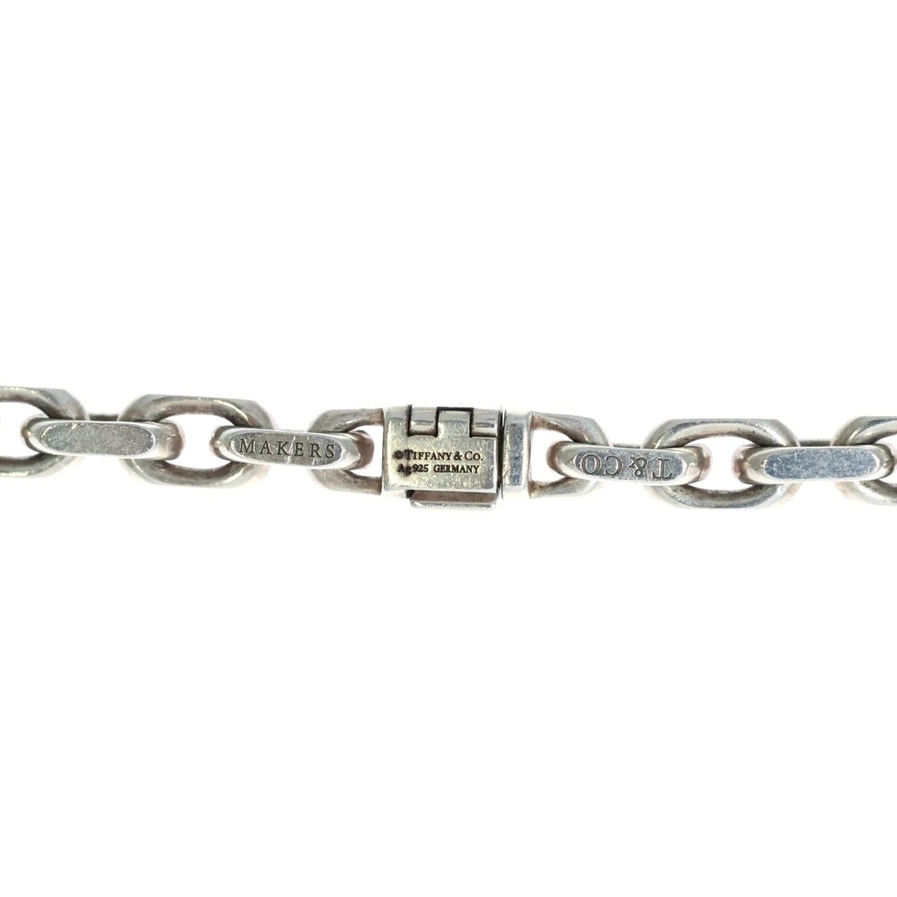 TIFFANY & Co.(ティファニー) MAKERS メイカーズ K18コンビナローチェーンネックレス シルバー