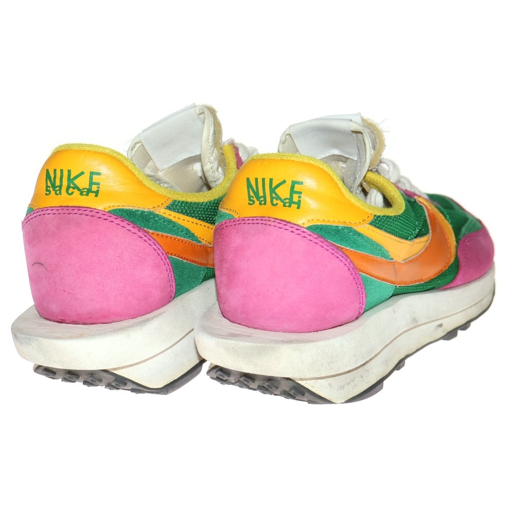 NIKE(ナイキ) ×sacai LDV WAFFLE PINE GREEN ×サカイ LDVワッフル パイングリーン ローカットスニーカー マルチカラー US8/26cm BV0073-301