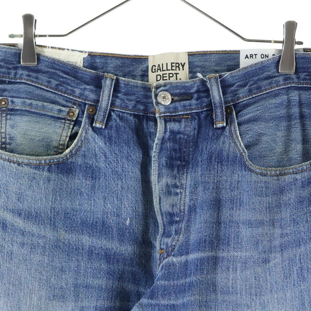GALLERY DEPT.(ギャラリーデプト) 5001ダメージ加工 デニムパンツ インディゴ