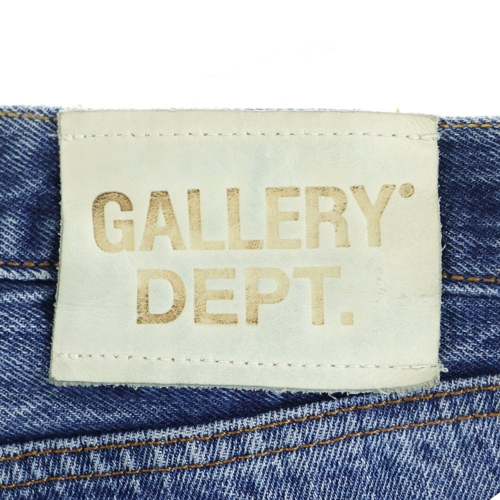 GALLERY DEPT.(ギャラリーデプト) 5001ダメージ加工 デニムパンツ インディゴ