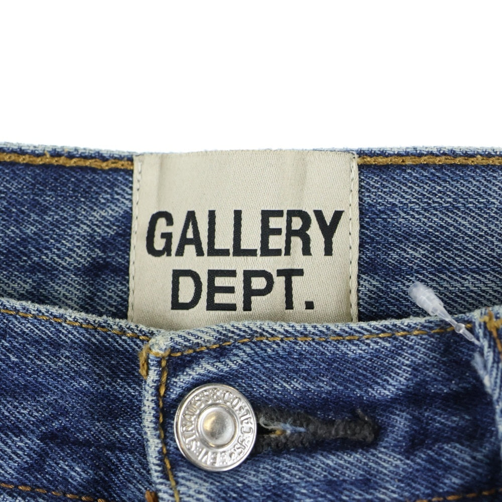 GALLERY DEPT.(ギャラリーデプト) 5001ダメージ加工 デニムパンツ インディゴ