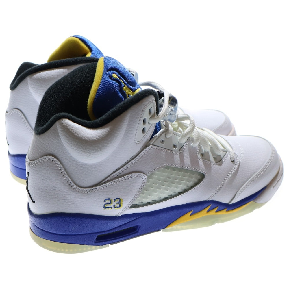 NIKE(ナイキ) 【観賞用 2013年製】 WMNS Air Jordan 5 Retro GS Laney エアジョーダン5 レトロ GS レイニー レディース ハイカットスニーカー US7Y/25cm 440888-189