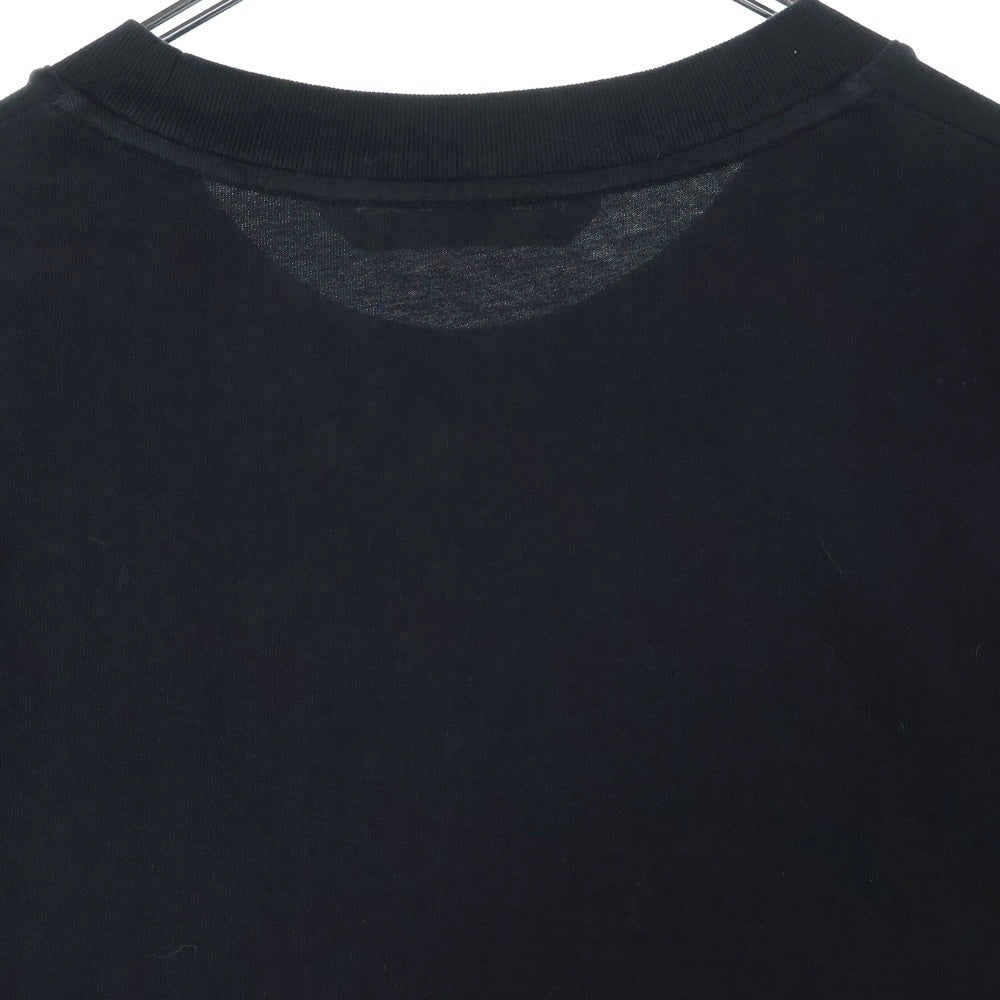 MONCLER(モンクレール) 23SS T-SHIRT SS ロゴプリント クルーネック 半袖Tシャツカットソー ブラック I10918C00019 M2326