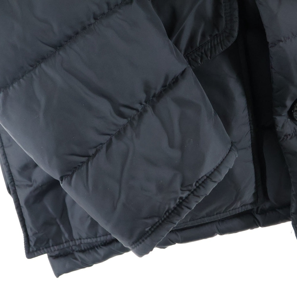 MONCLER(モンクレール) CLUNY GIBBOTTO クルーニー ファー付きジップアップダウンジャケット ブラック D20914138025 68352