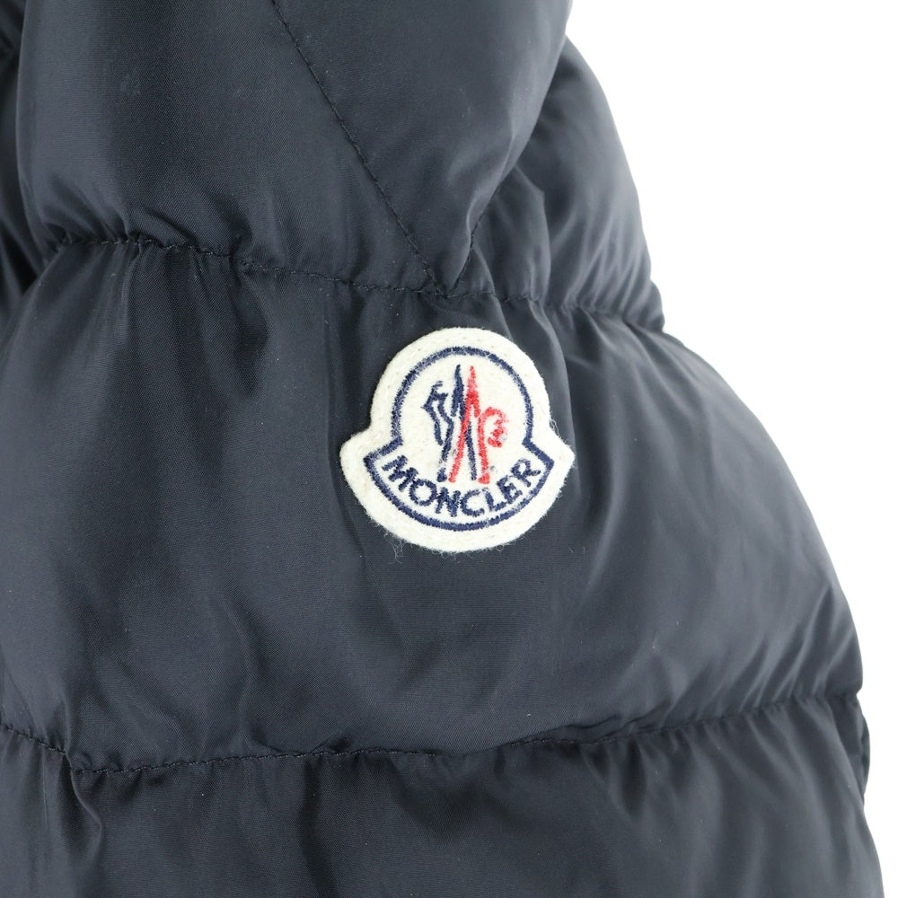 MONCLER(モンクレール) CLUNY GIBBOTTO クルーニー ファー付きジップアップダウンジャケット ブラック D20914138025 68352