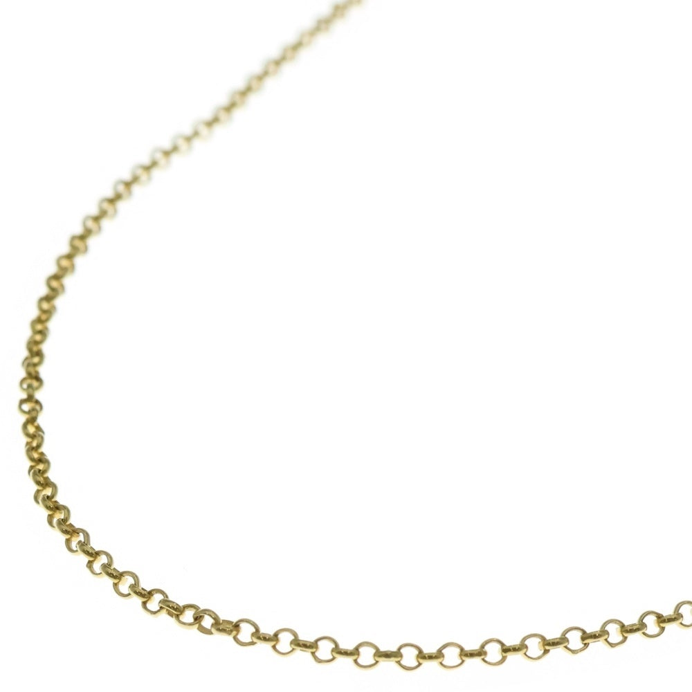 CHROME HEARTS(クロムハーツ) 22K OLD NECKCHAIN R16 ロールチェーンネックレス 16inch ゴールド