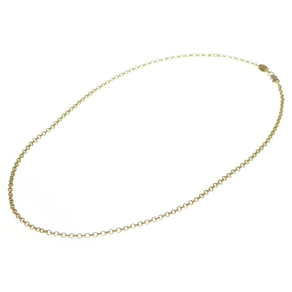 CHROME HEARTS(クロムハーツ) 22K OLD NECKCHAIN R16 ロールチェーンネックレス 16inch ゴールド
