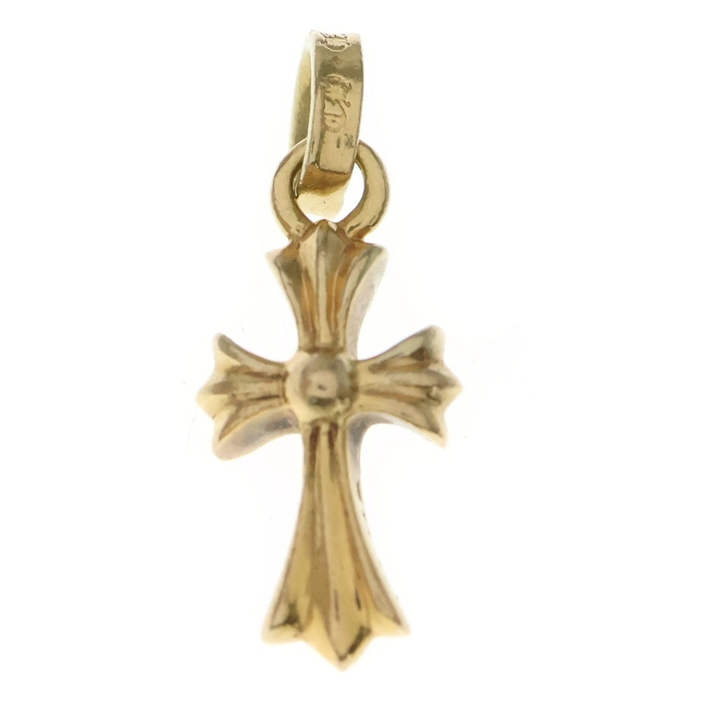 CHROME HEARTS(クロムハーツ) 22K CRS BBYFAT ベイビーファットクロス ペンダントトップ ゴールド BCA037