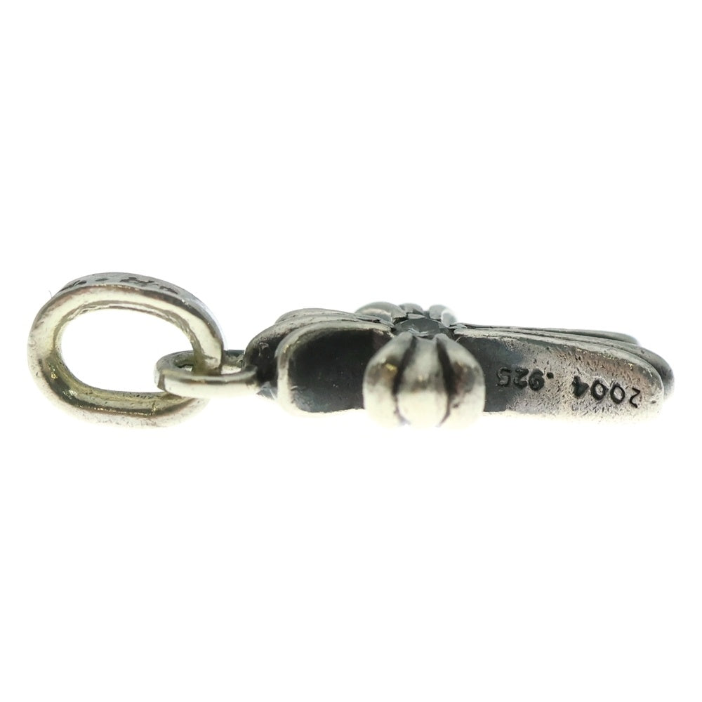 CHROME HEARTS(クロムハーツ) CRS BBYFAT DMND ベイビーファットクロス 両面1ダイヤ ペンダントトップ シルバー BCA238