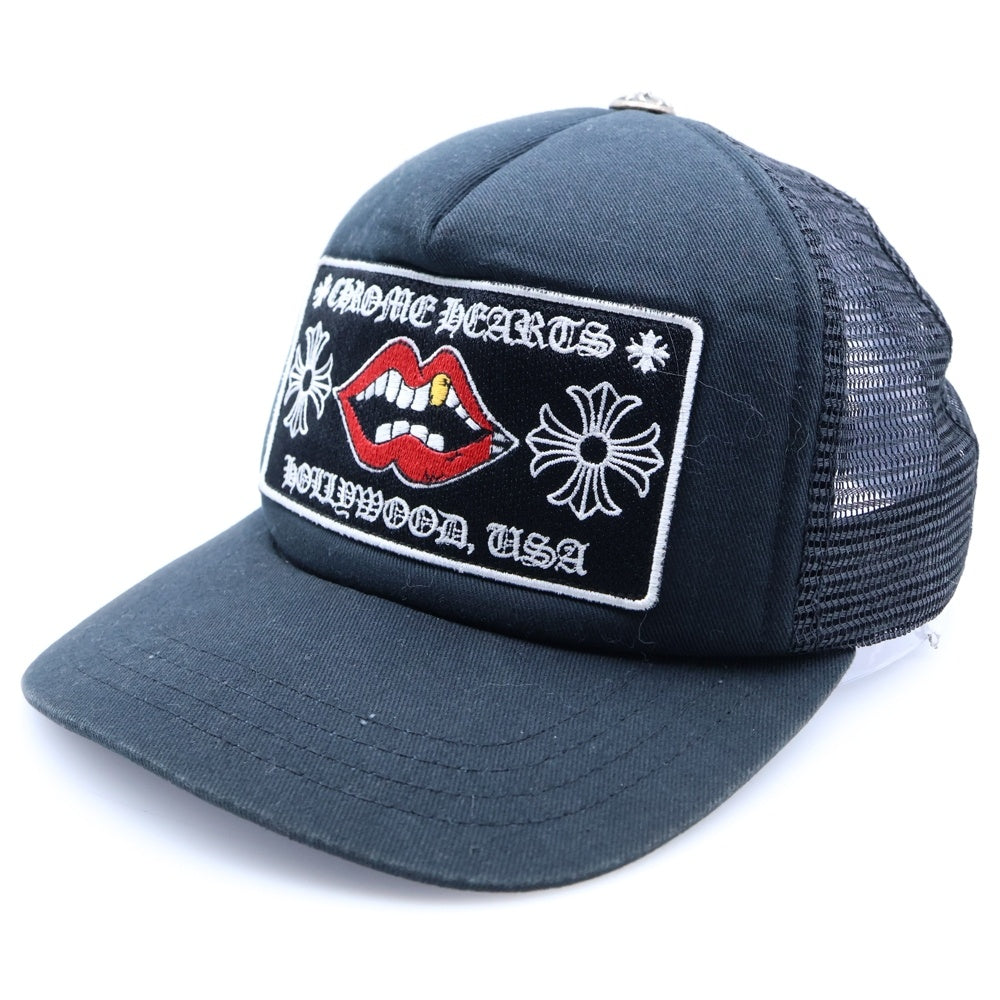 CHROME HEARTS(クロムハーツ) ×MATTYBOY CHOMPER TRUCKER CAP マッティボーイ チョンパー トラッカーキャップ 帽子 ブラック
