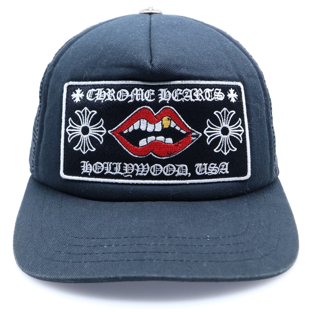 CHROME HEARTS(クロムハーツ) ×MATTYBOY CHOMPER TRUCKER CAP マッティボーイ チョンパー トラッカーキャップ 帽子 ブラック