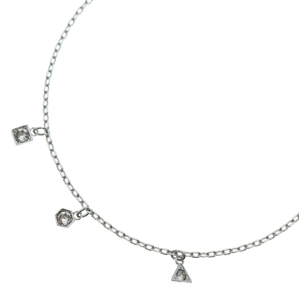 SWAROVSKI(スワロフスキー) Elements Trio Necklace エレメンツ トリオ チェーンネックレス シルバー 5568012