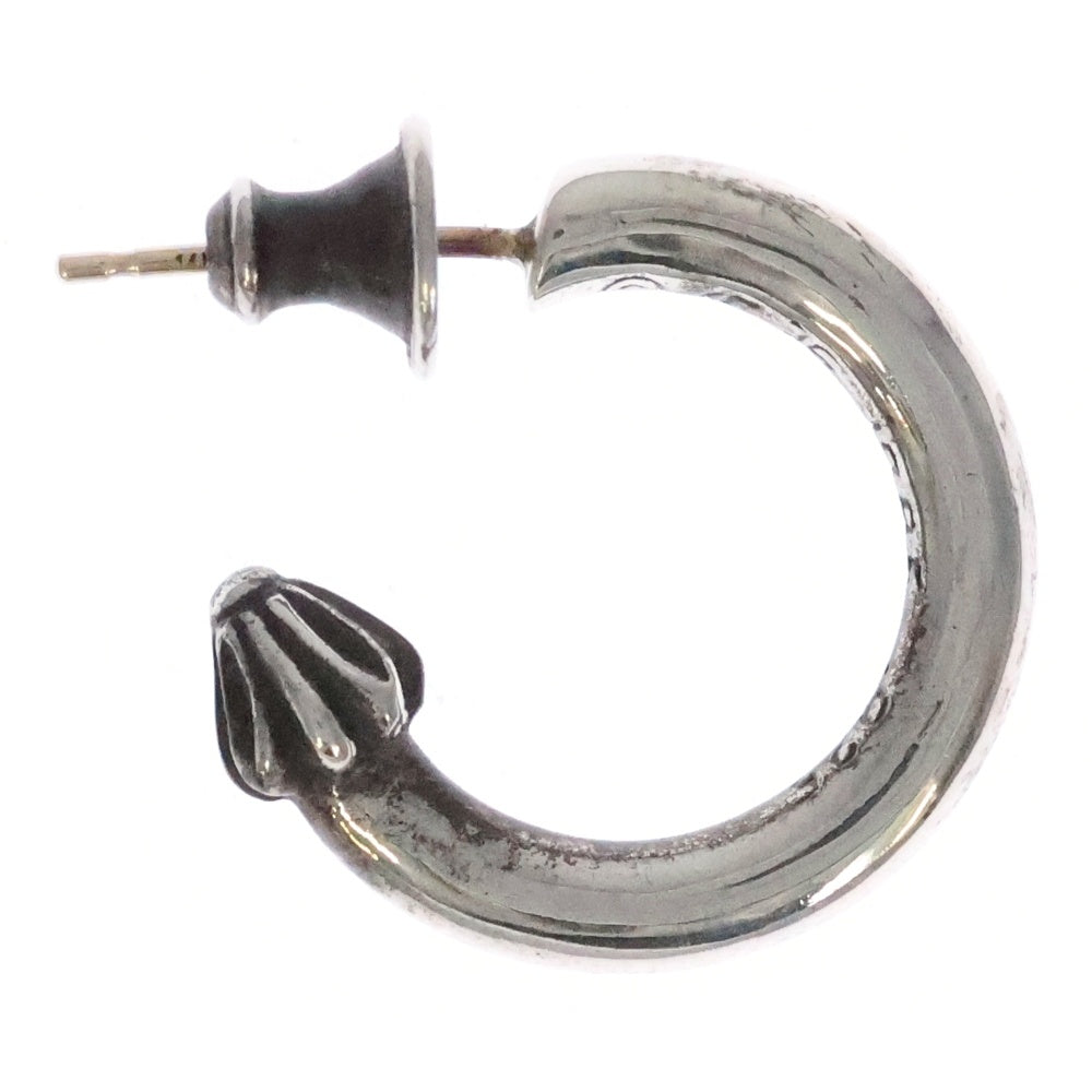 CHROME HEARTS(クロムハーツ) HOOP PLAIN プレーン フープピアス シルバー BCA101