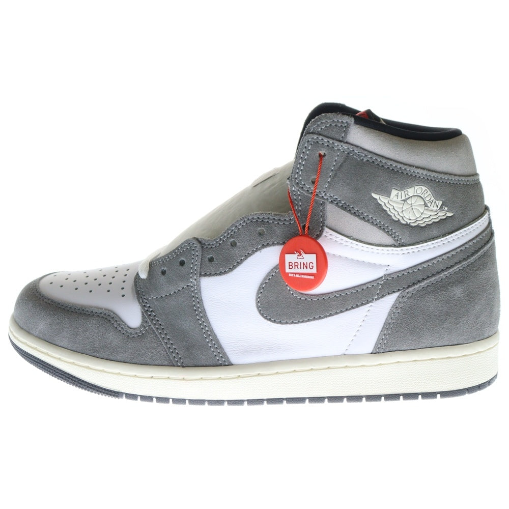 NIKE(ナイキ) AIR JORDAN 1 RETRO HIGH OG BLACK AND SMOKE GREY エアジョーダン1 ブラックアンドスモークグレー ハイカットスニーカー US10.5/28.5cm DZ5485-051