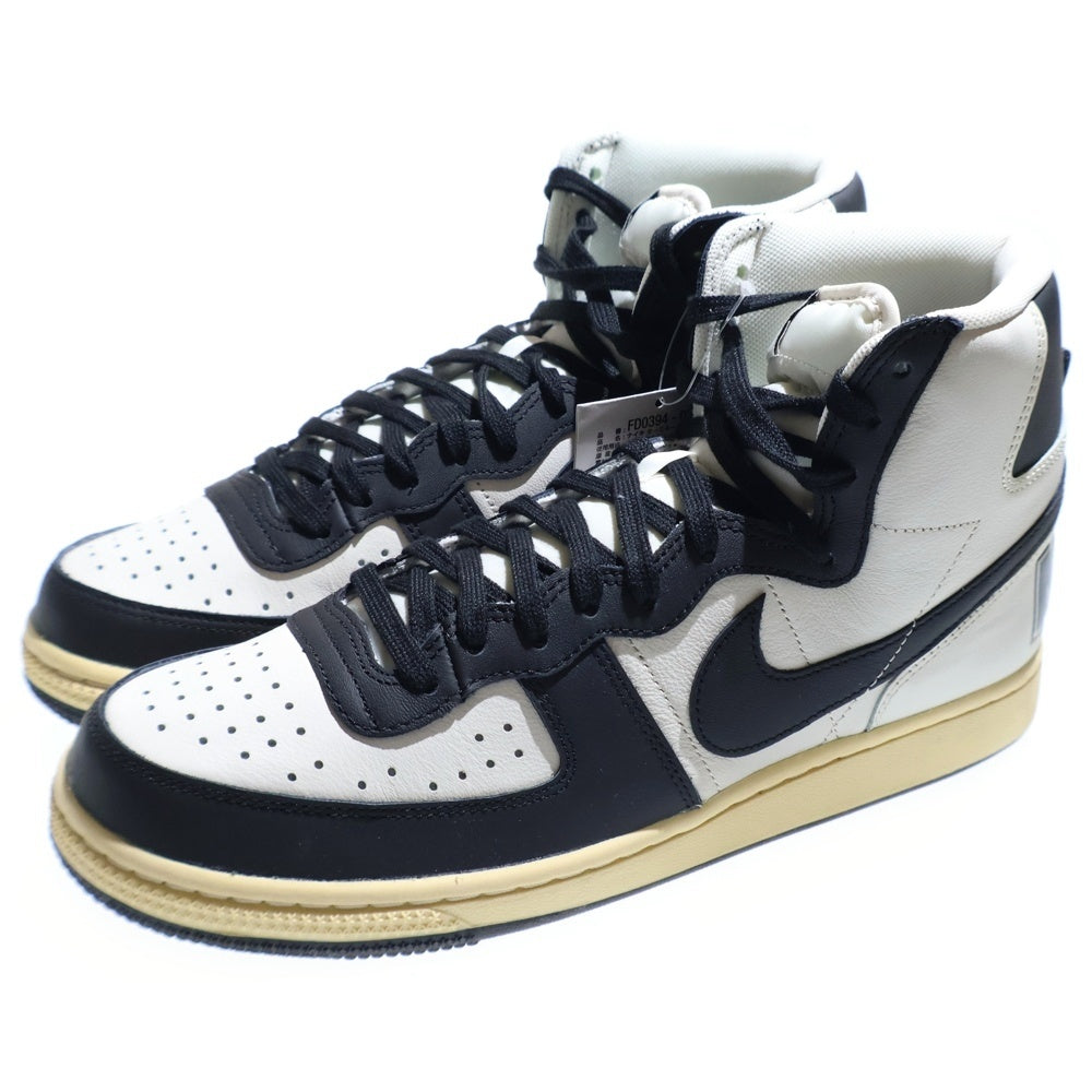 NIKE(ナイキ) TERMINATOR HIGH PRM ターミネーター ハイカットスニーカー ホワイト/ブラック US10/28cm FD0394-030