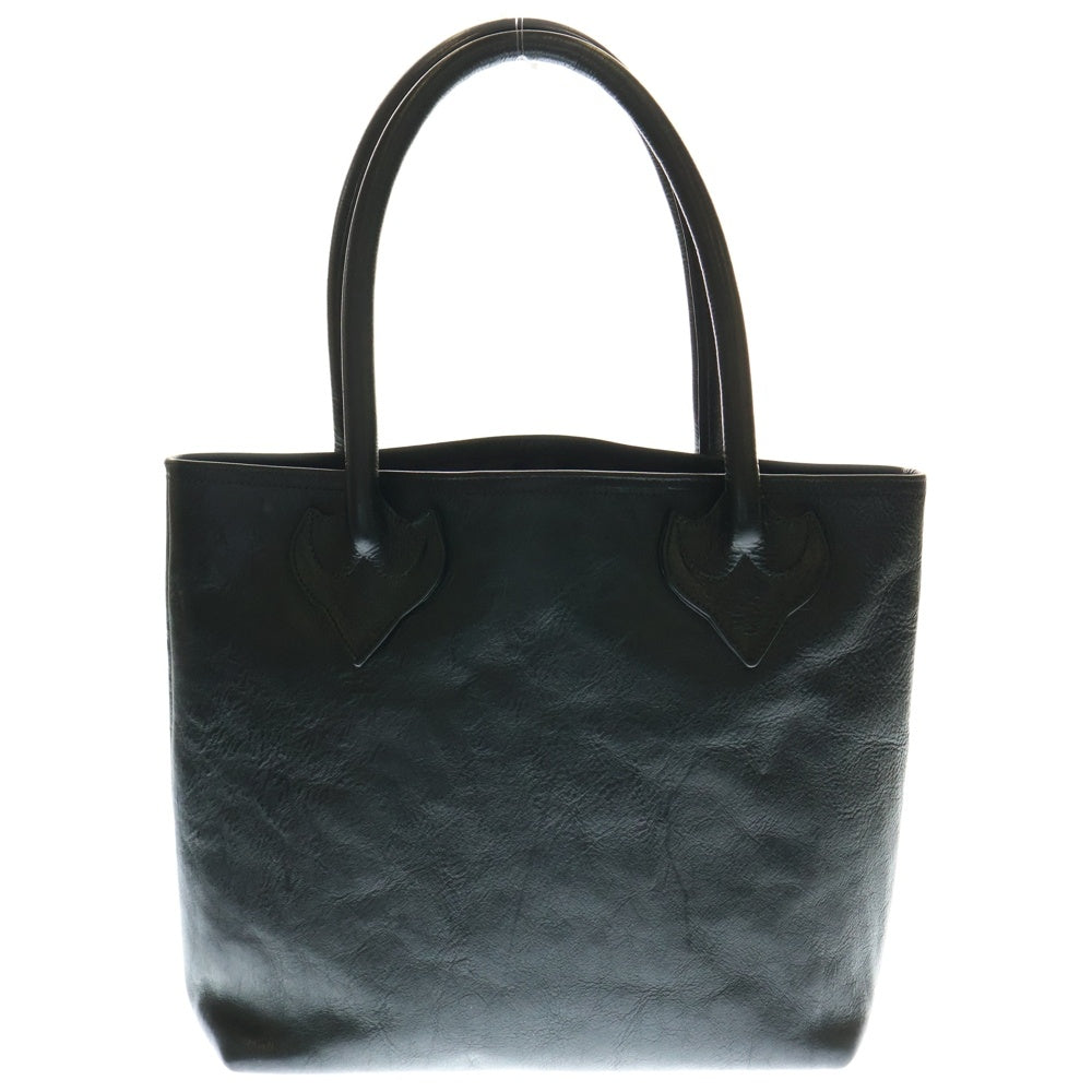 CHROME HEARTS(クロムハーツ) FS TOTE FSトート クロスパッチ レザートートバッグ ブラック