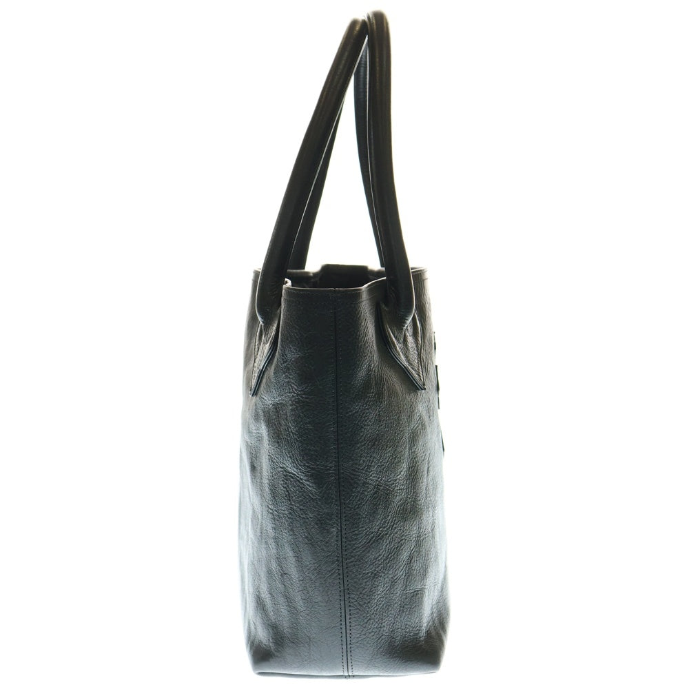 CHROME HEARTS(クロムハーツ) FS TOTE FSトート クロスパッチ レザートートバッグ ブラック