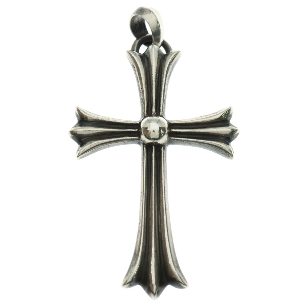 CHROME HEARTS(クロムハーツ) LG W BALE ラージCHクロス Wベイル ネックレストップ シルバー BCA393