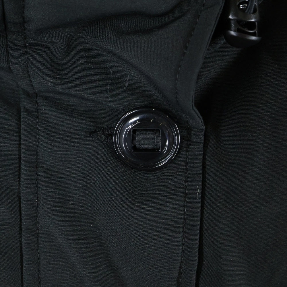 CANADA GOOSE(カナダグース) ROSSCLAIR PARKA ロスクレアパーカ コヨーテファー フーディーダウンコート レディース ブラック 2580LA