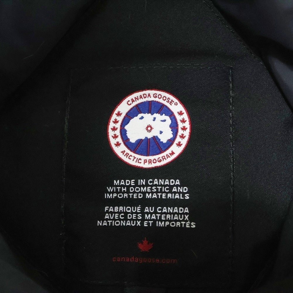 CANADA GOOSE(カナダグース) ROSSCLAIR PARKA ロスクレアパーカ コヨーテファー フーディーダウンコート レディース ブラック 2580LA