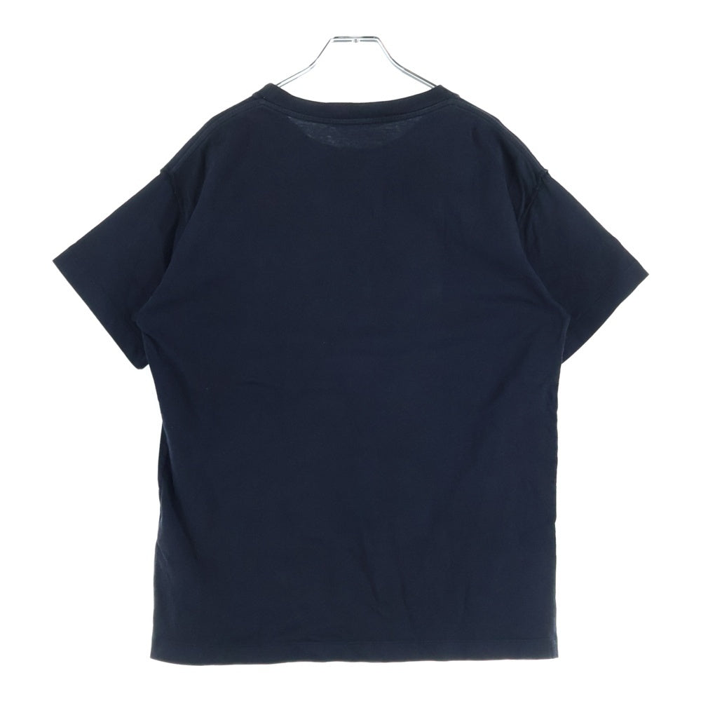 LOUIS VUITTON(ルイヴィトン) LVロゴ ブリックプリント クルーネック半袖Tシャツカットソー ブラック RM191 LVO HGY97W