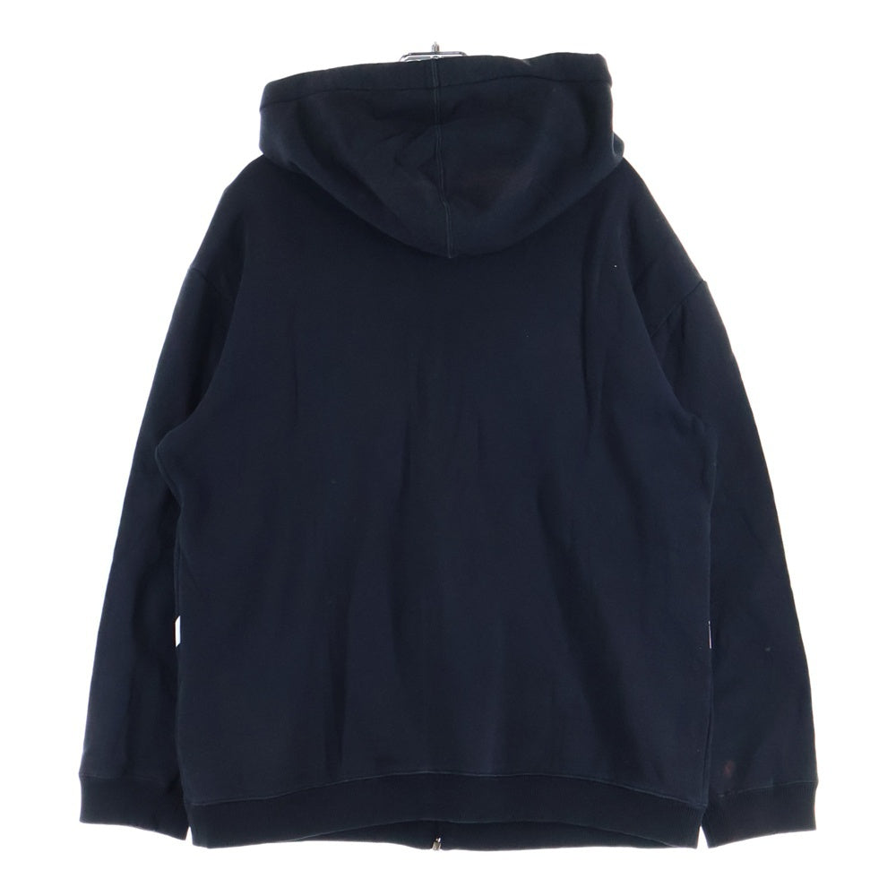 VALENTINO(ヴァレンティノ) ビッグVロゴ ジップアップパーカー ブラック