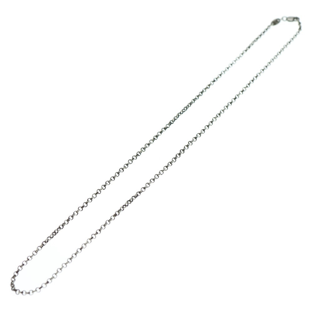 CHROME HEARTS(クロムハーツ) NECKCHAIN R18 ロールチェーンネックレス 18inch シルバー BCA083