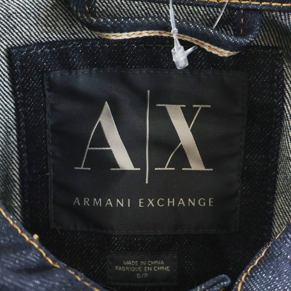 Armani Exchange(アルマーニ エクスチェンジ) トラッカーデニムジャケット インディゴ