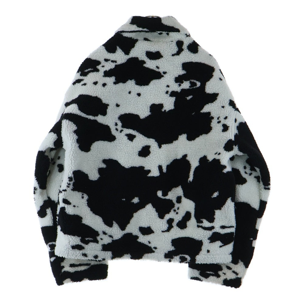 NO BRAND(ノーブランド) Left Alone レフトアローン リバーシブル アニマル総柄 ジャケット ブラック 22LA-161