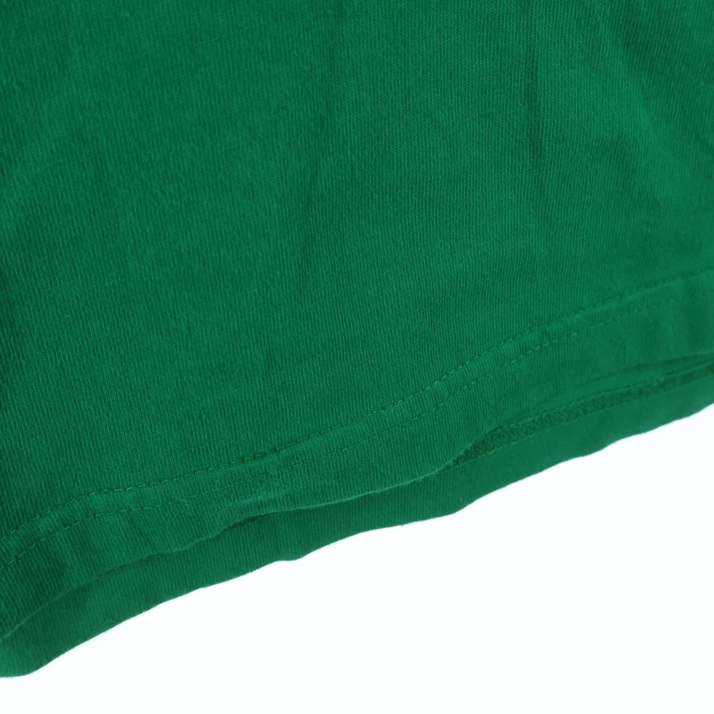 have a good time(ハブアグッドタイム) フロントロゴプリント クルーネック半袖Tシャツカットソー グリーン