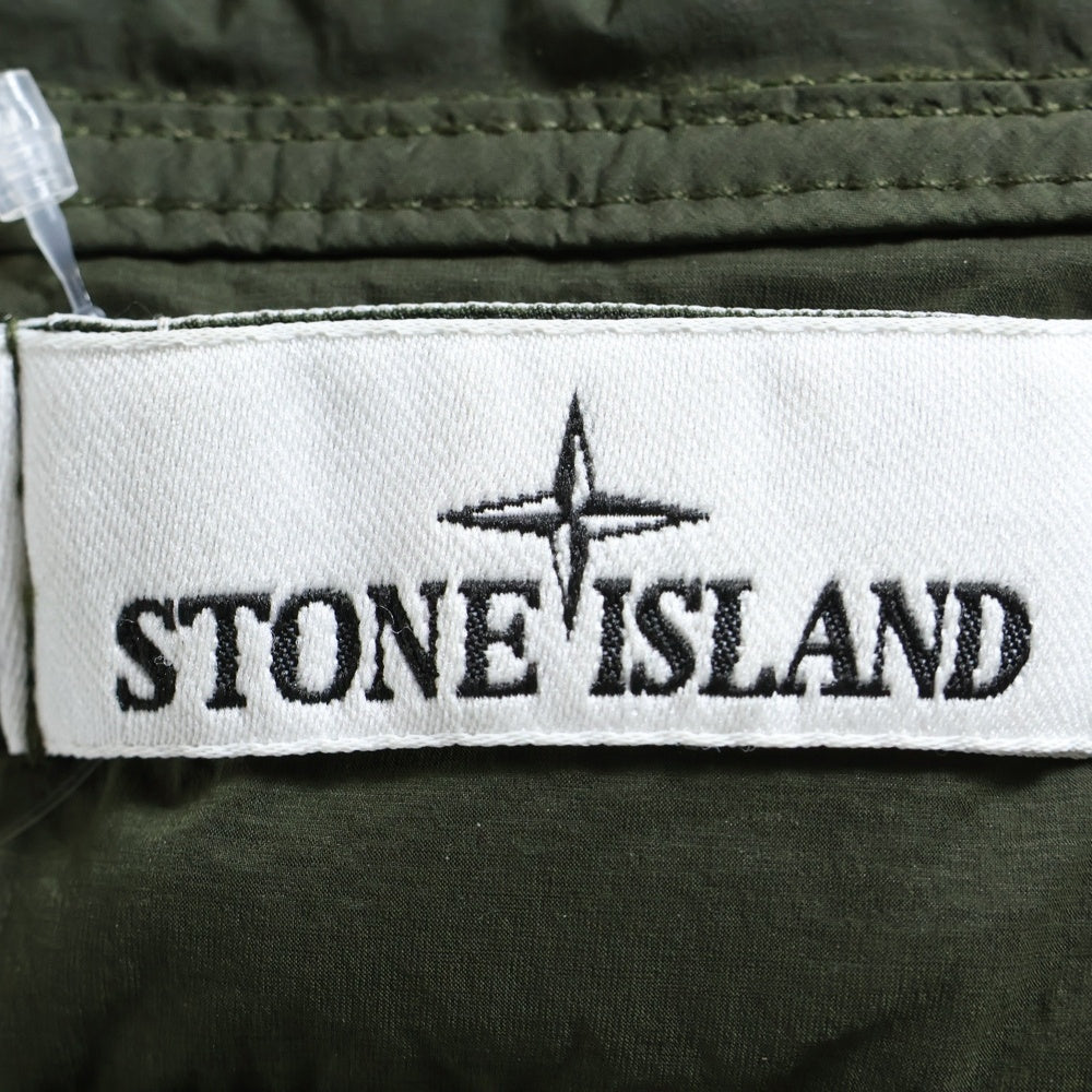 STONE ISLAND(ストーンアイランド) SEAMLESS TUNNEL NYLON DOWN-TC シームレス トンネルフーデッドナイロンダウンジャケット カーキ 791543728
