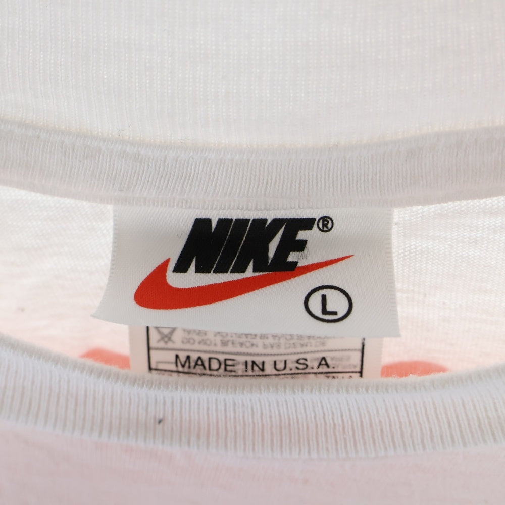 NIKE(ナイキ) 90s DENNIS RODMAN TEE デニス ロッドマン 両面プリント クルーネック半袖Tシャツカットソー ホワイト