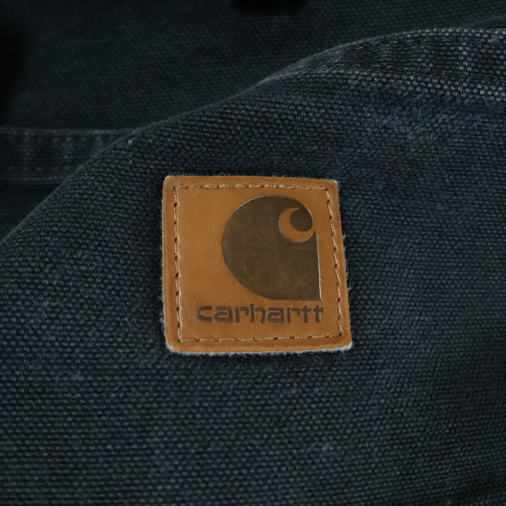 CARHARTT(カーハート) DUNGAREE FIT DOUBLE KNEE ダンガリーフィット ダック ダブルニーペインターパンツ ブラック