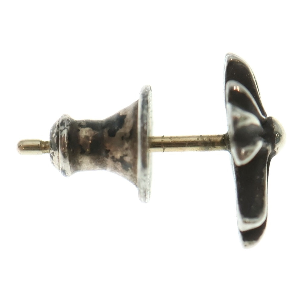 CHROME HEARTS(クロムハーツ) No2 CH CRS CHクロス スタッズピアス シルバー BCA407